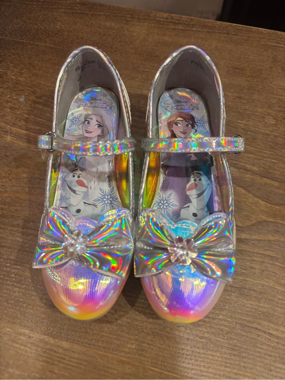 Disney Frozen Girl Low Heel Dress Up Shoes